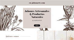 Desktop Screenshot of en-jabonarte.com