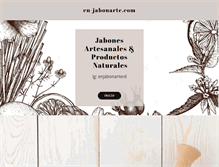 Tablet Screenshot of en-jabonarte.com